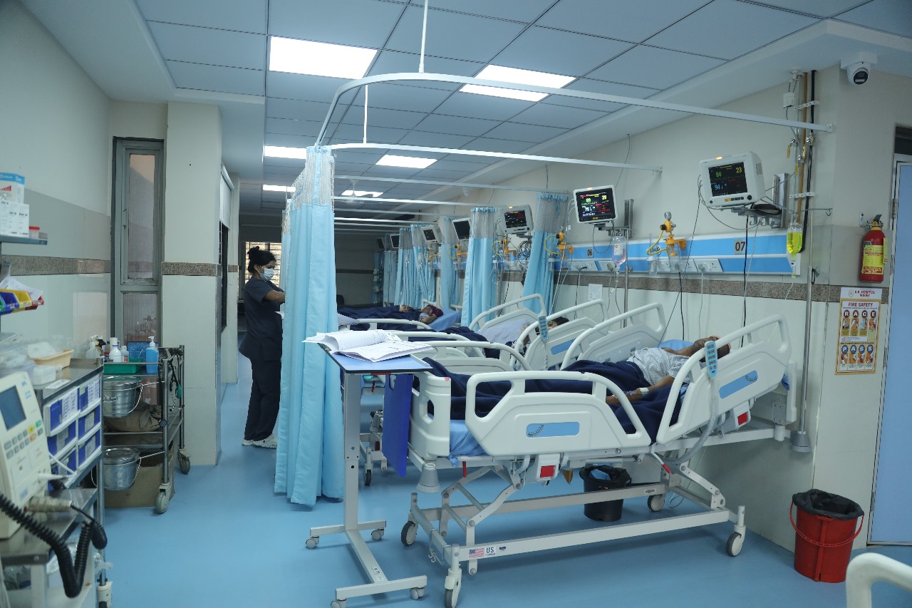 RK Hospital patient care area